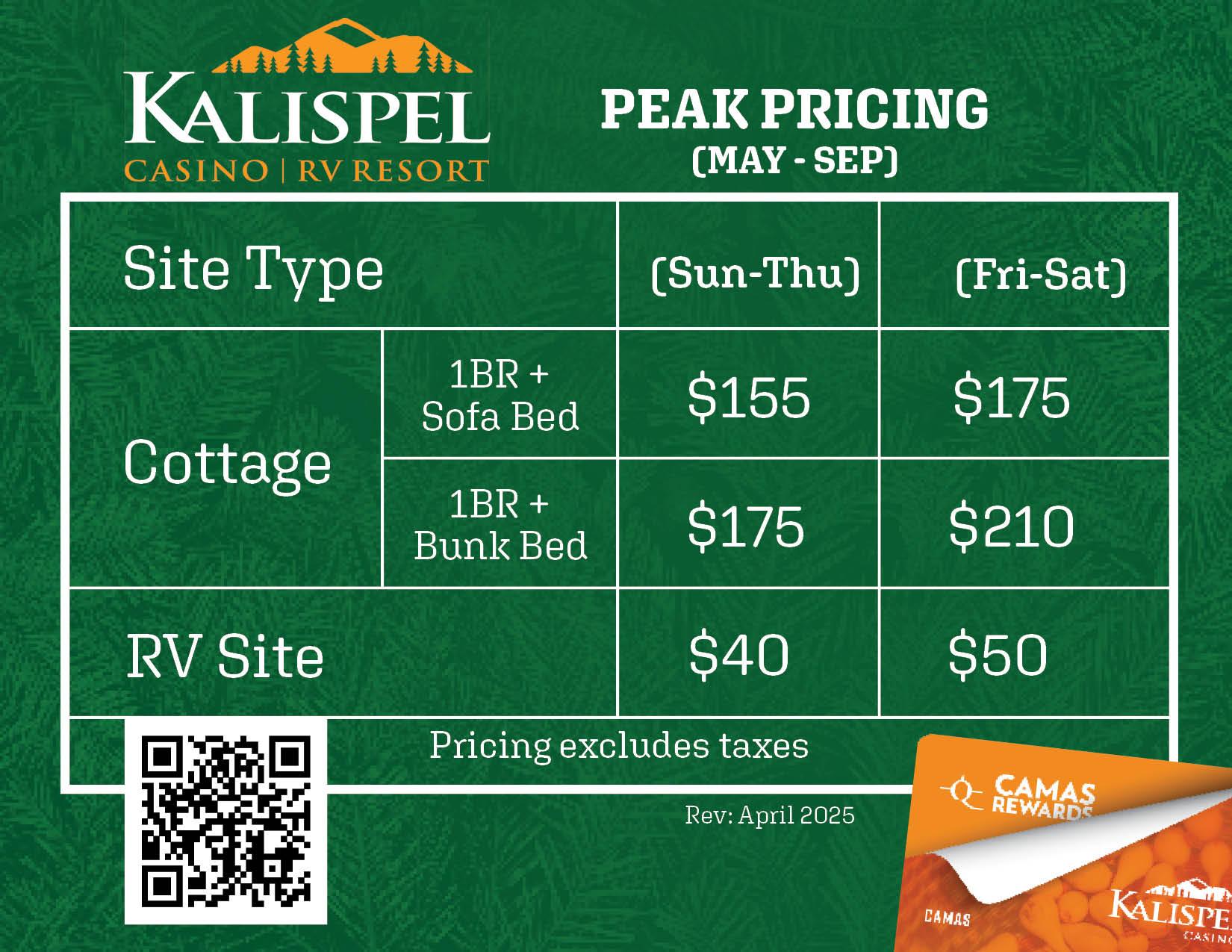 KRV Rack Card Peak 2025